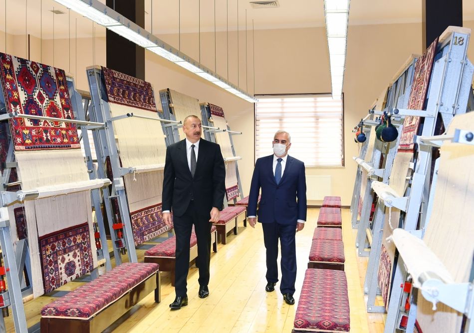 Президент Ильхам Алиев принял участие в открытии Нахчыванского филиала ОАО «Азерхалча» (ФОТО)