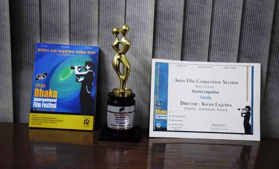 Режиссер азербайджано-российского фильма признана лучшей в Азии (ВИДЕО, ФОТО)