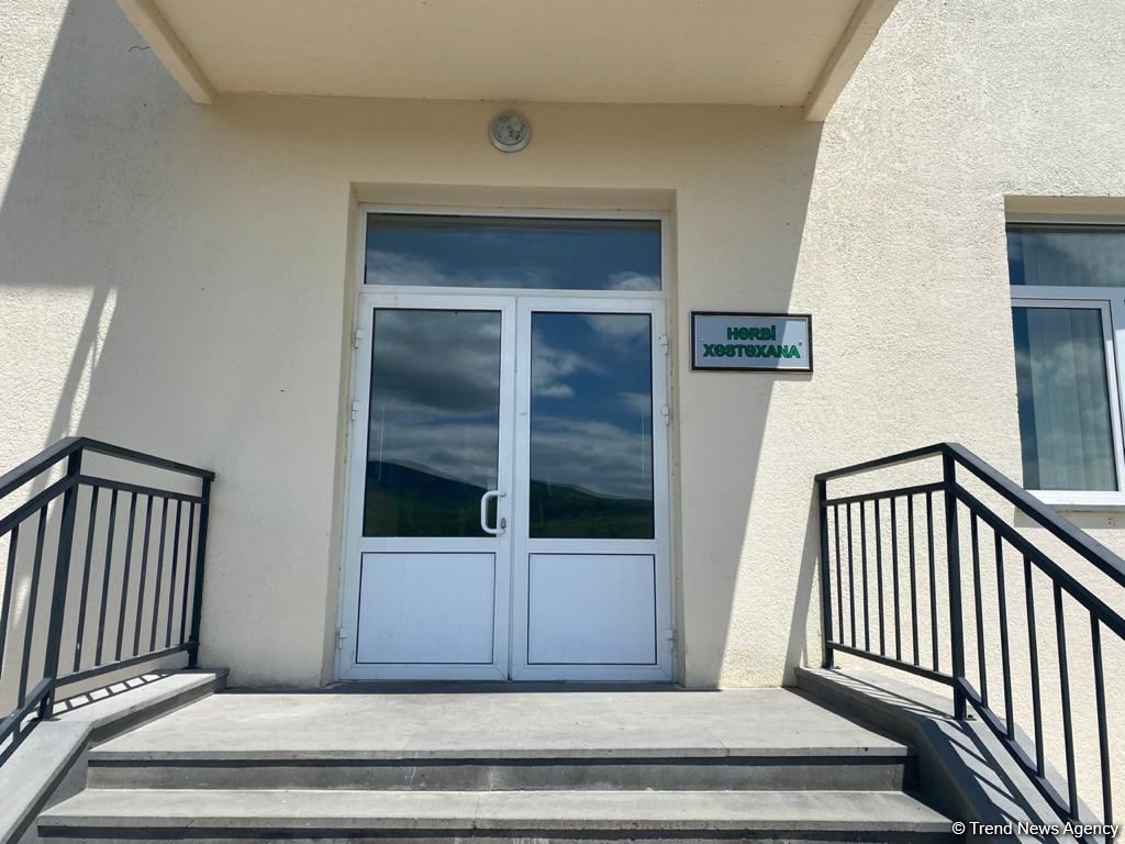 Журналисты ознакомились с военным госпиталем ГПС Азербайджана в Губадлы (ФОТО)