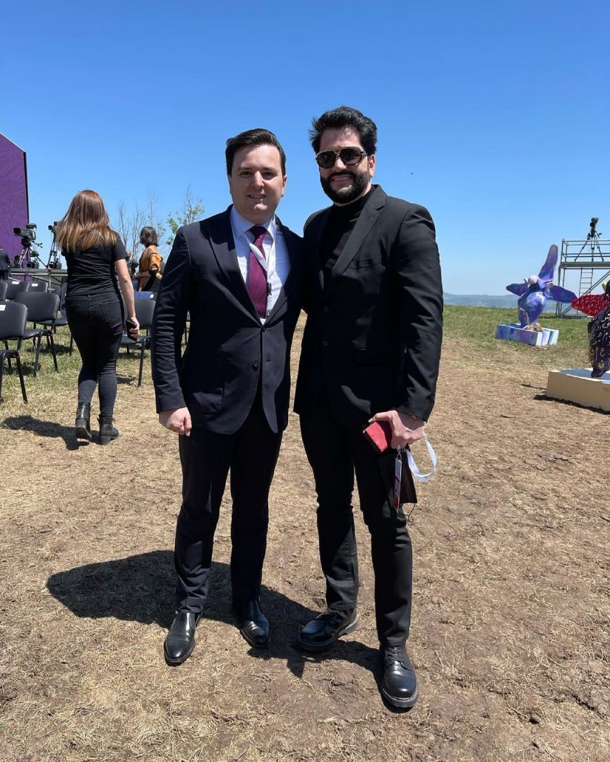 Из Москвы в Шушу. Эльчин Азизов и Юсиф Эйвазов на фестивале "Харыбюльбюль": Это роскошный сон!  (ФОТО)