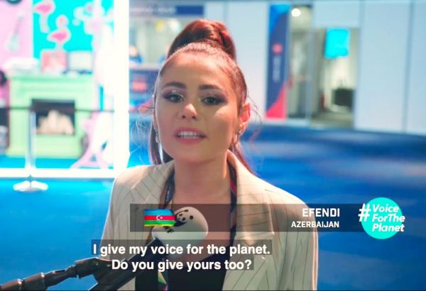 Самира Эфенди вместе с финалистами "Евровидения" призвала зрителей голосовать за нашу планету (ВИДЕО)