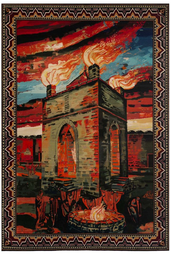 Работы Таира Салахова в коврах. "Было невероятно приятно наблюдать отношения с супругой, которую он трепетно любил" (ФОТО)