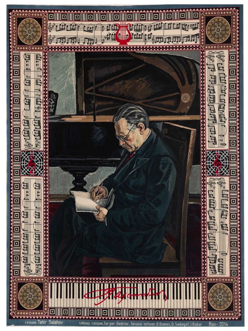 Работы Таира Салахова в коврах. "Было невероятно приятно наблюдать отношения с супругой, которую он трепетно любил" (ФОТО)