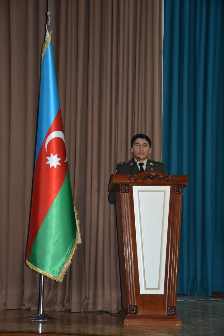 В Азербайджанском высшем военном училище имени Гейдара Алиева прошел концерт в честь Дня Республики (ФОТО)