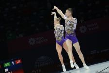 В Баку стартовал второй день 16-го чемпионата мира по аэробной гимнастике (ФОТО)