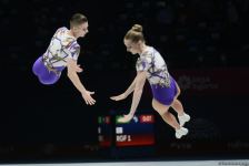 В Баку стартовал второй день 16-го чемпионата мира по аэробной гимнастике (ФОТО)