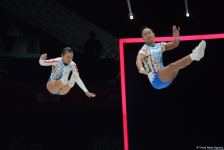 В Баку стартовал второй день 16-го чемпионата мира по аэробной гимнастике (ФОТО)