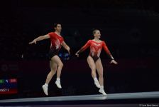 В Баку стартовал второй день 16-го чемпионата мира по аэробной гимнастике (ФОТО)