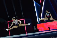 В Баку стартовал второй день 16-го чемпионата мира по аэробной гимнастике (ФОТО)