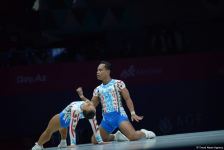 В Баку стартовал второй день 16-го чемпионата мира по аэробной гимнастике (ФОТО)