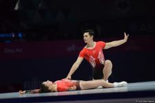 В Баку стартовал второй день 16-го чемпионата мира по аэробной гимнастике (ФОТО)