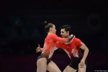 В Баку стартовал второй день 16-го чемпионата мира по аэробной гимнастике (ФОТО)