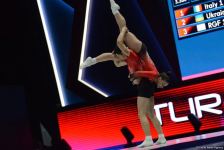 В Баку стартовал второй день 16-го чемпионата мира по аэробной гимнастике (ФОТО)