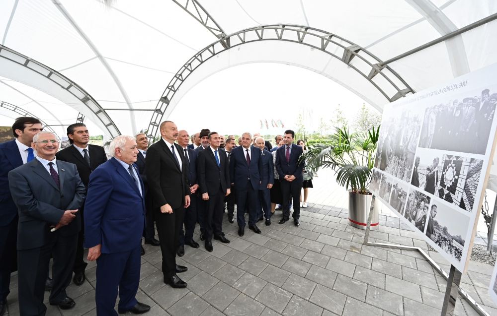 Президент Ильхам Алиев принял участие в церемонии, посвященной началу восстановления города Агдам (ФОТО/ВИДЕО)