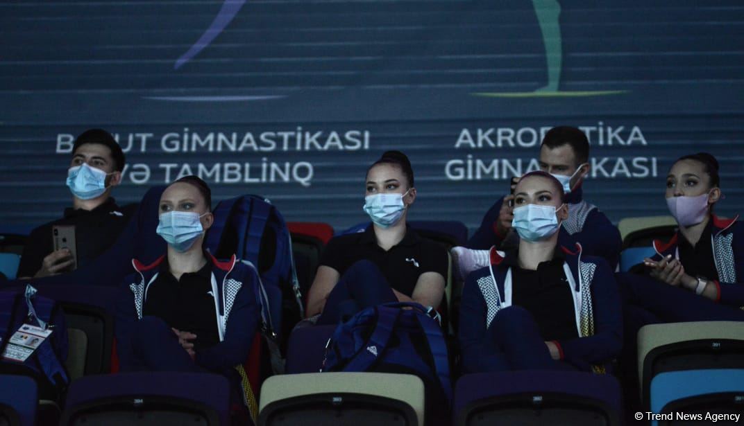 В Баку стартовал второй день 16-го чемпионата мира по аэробной гимнастике (ФОТО)