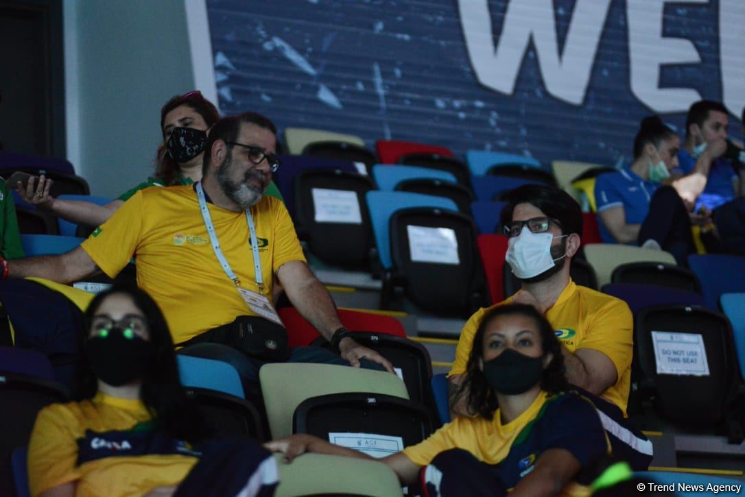 В Баку стартовал второй день 16-го чемпионата мира по аэробной гимнастике (ФОТО)