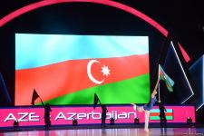 В Баку состоялась торжественная церемония закрытия 16-го чемпионата мира по аэробной гимнастике (ФОТО)