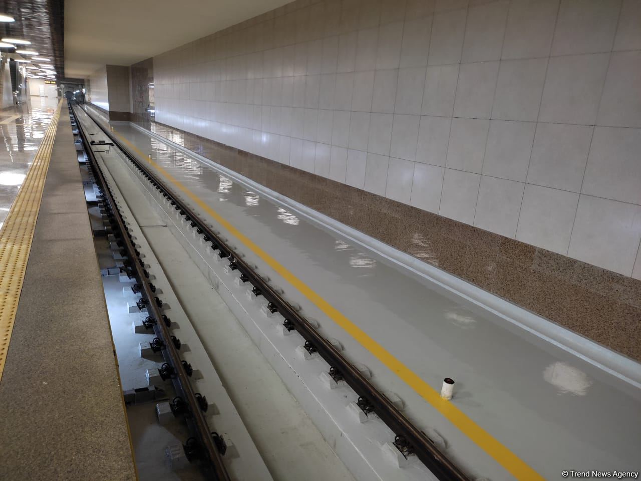 Новая станция метро "8 Ноября" в Баку будет введена в эксплуатацию 31 мая (ФОТО/ВИДЕО)