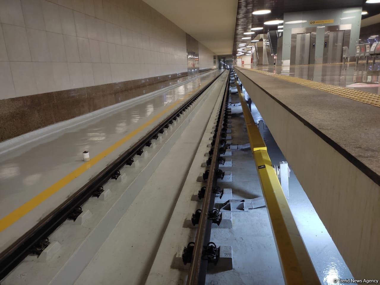Новая станция метро "8 Ноября" в Баку будет введена в эксплуатацию 31 мая (ФОТО/ВИДЕО)