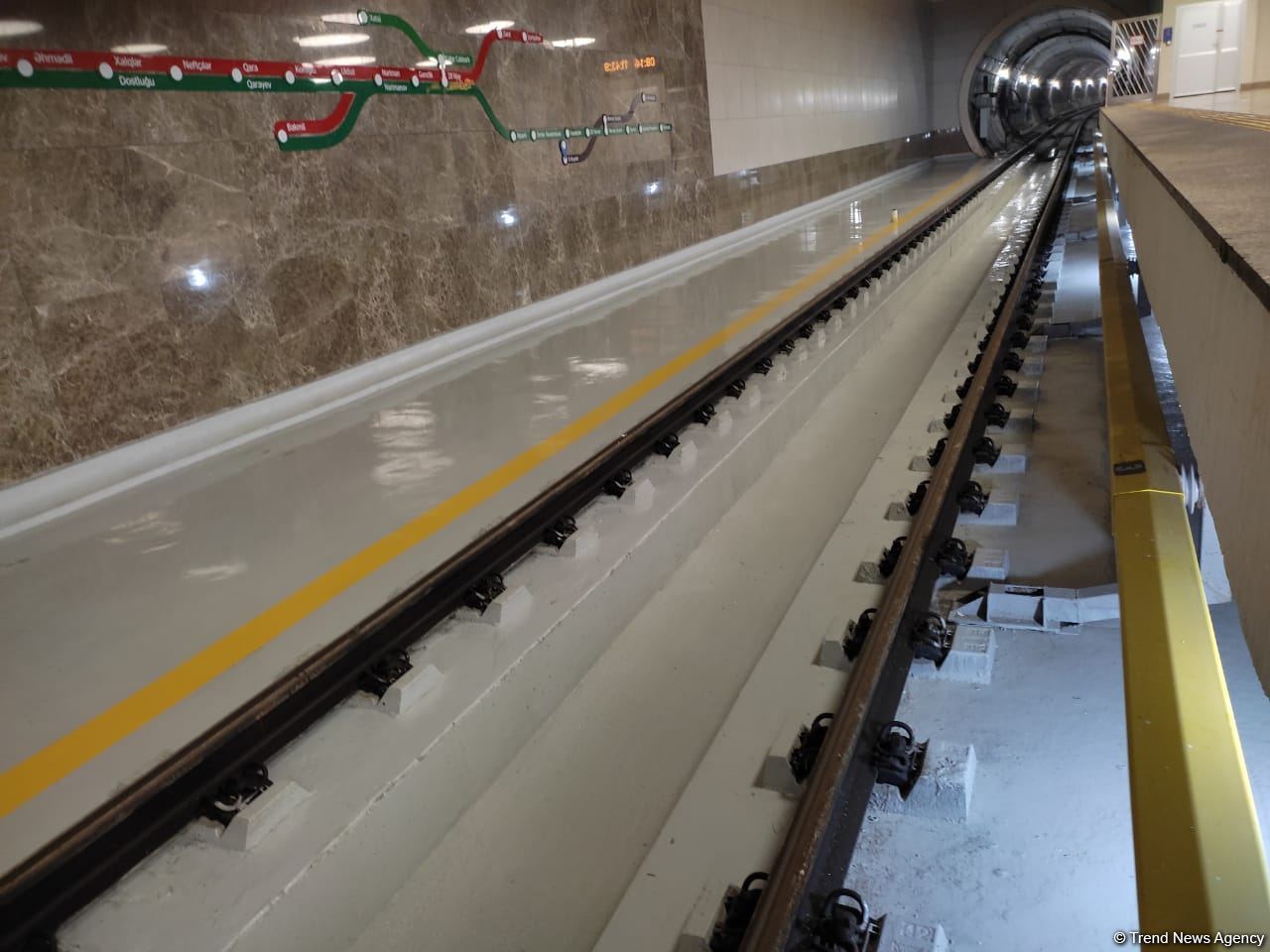 Новая станция метро "8 Ноября" в Баку будет введена в эксплуатацию 31 мая (ФОТО/ВИДЕО)