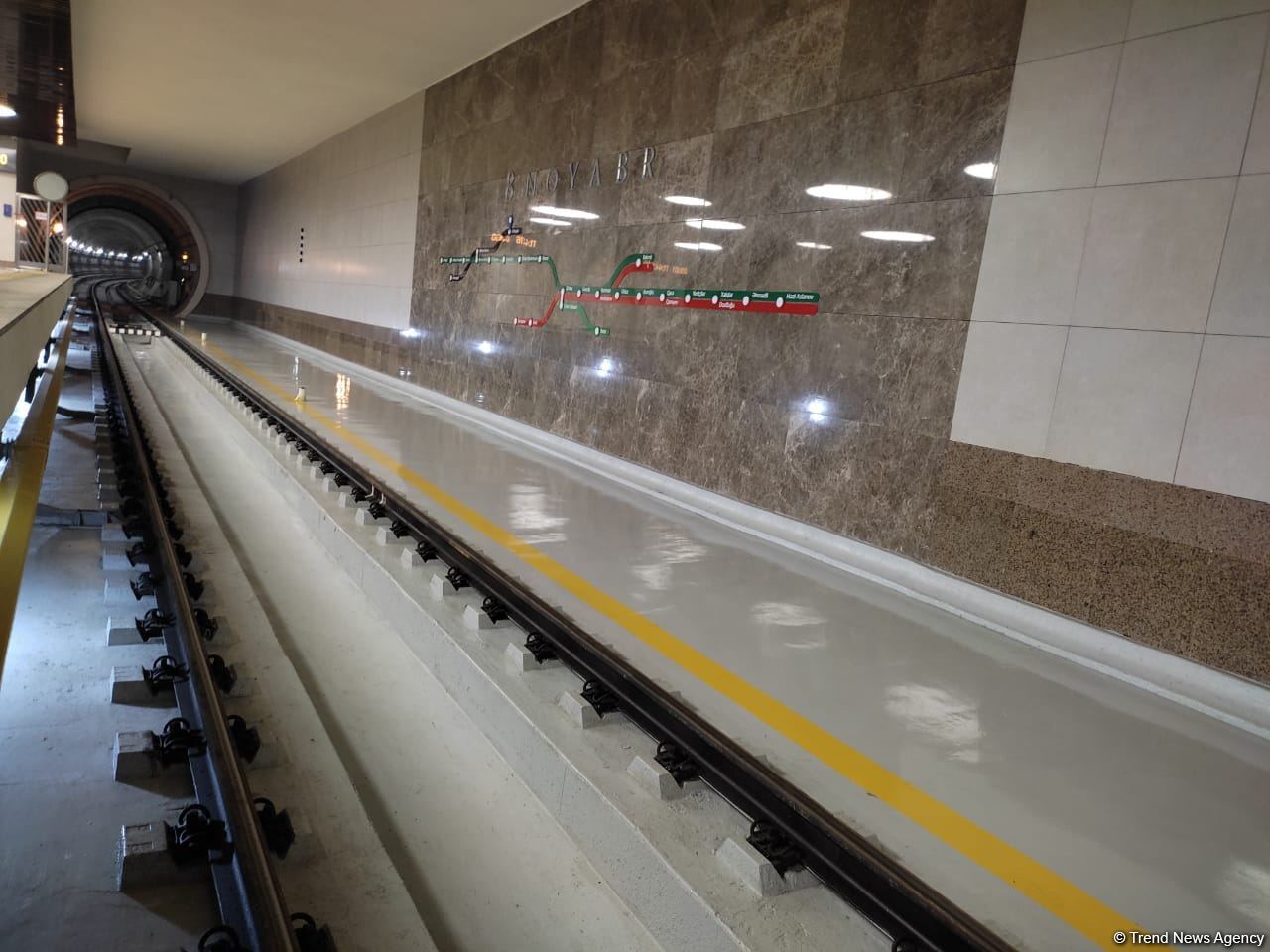 Новая станция метро "8 Ноября" в Баку будет введена в эксплуатацию 31 мая (ФОТО/ВИДЕО)