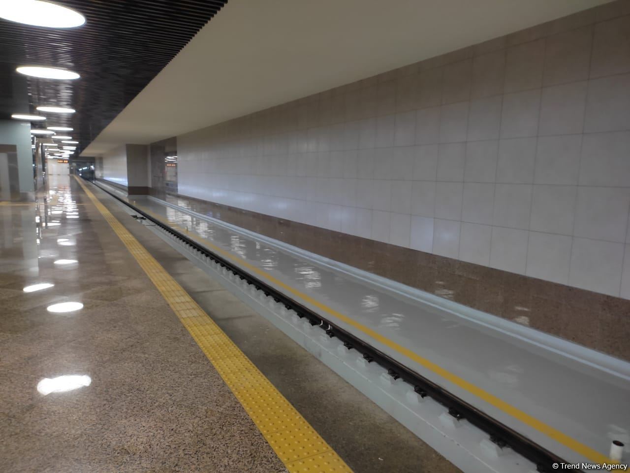 Новая станция метро "8 Ноября" в Баку будет введена в эксплуатацию 31 мая (ФОТО/ВИДЕО)