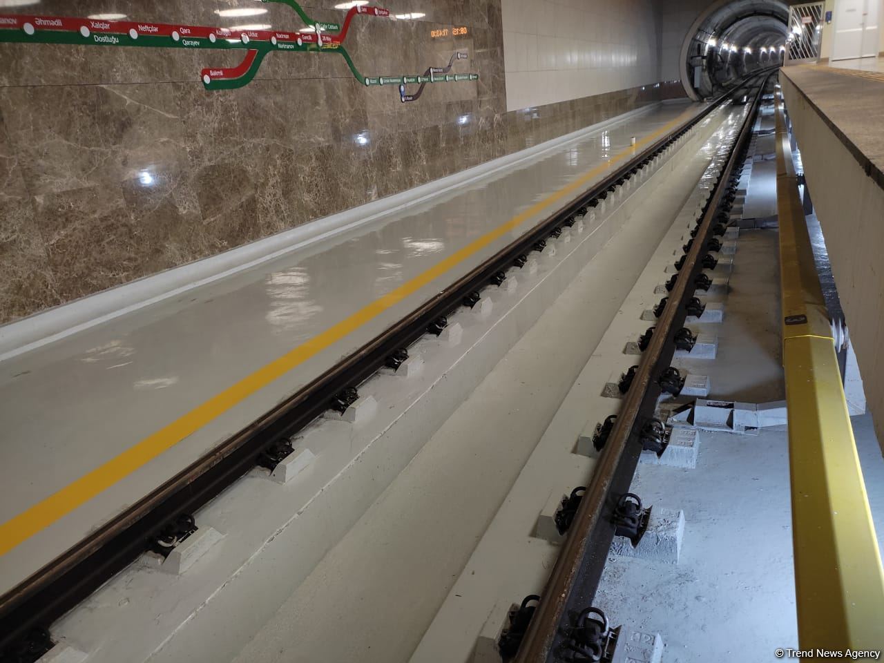 Новая станция метро "8 Ноября" в Баку будет введена в эксплуатацию 31 мая (ФОТО/ВИДЕО)