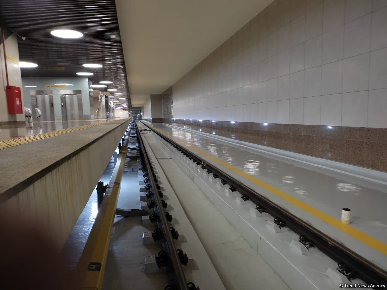 Новая станция метро "8 Ноября" в Баку будет введена в эксплуатацию 31 мая (ФОТО/ВИДЕО)
