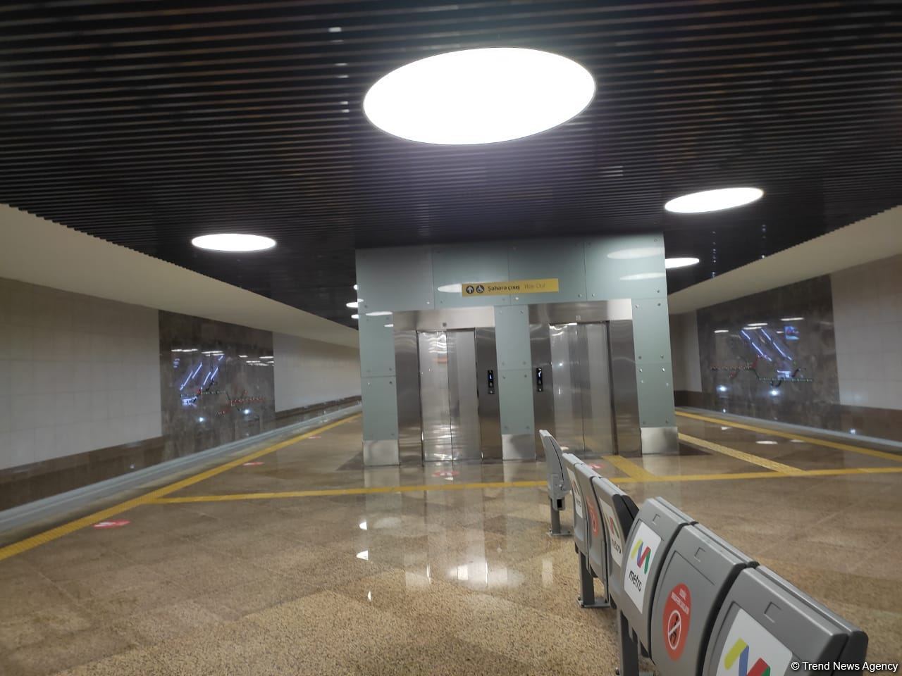 Новая станция метро "8 Ноября" в Баку будет введена в эксплуатацию 31 мая (ФОТО/ВИДЕО)