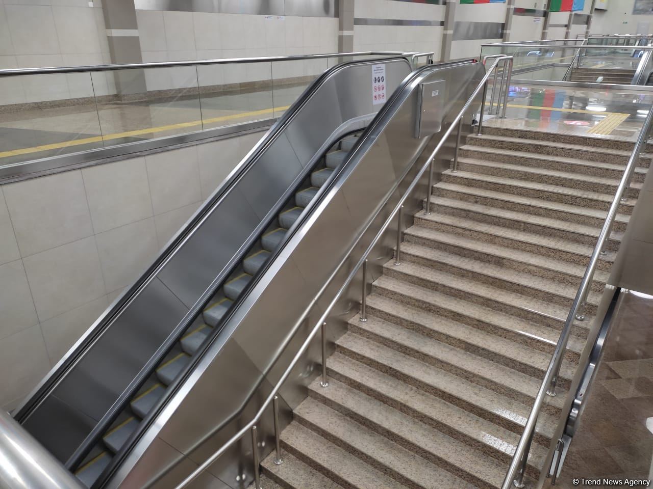 Новая станция метро "8 Ноября" в Баку будет введена в эксплуатацию 31 мая (ФОТО/ВИДЕО)