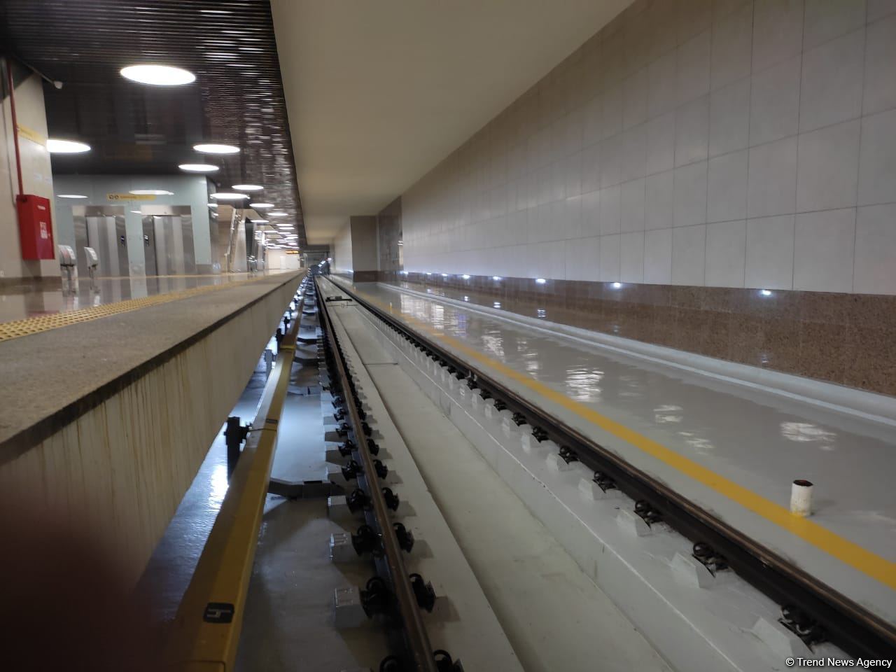 Новая станция метро "8 Ноября" в Баку будет введена в эксплуатацию 31 мая (ФОТО/ВИДЕО)