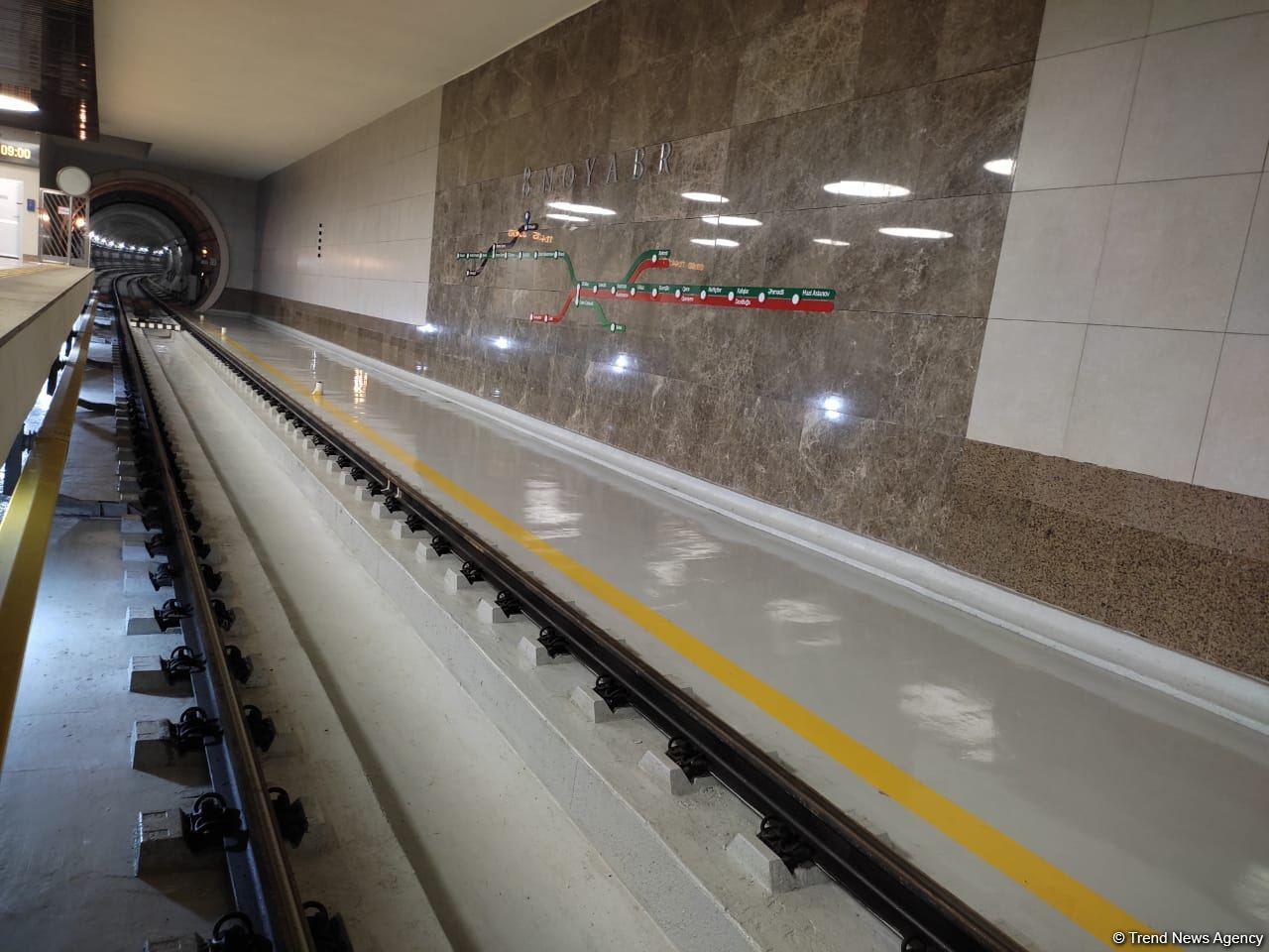 Новая станция метро "8 Ноября" в Баку будет введена в эксплуатацию 31 мая (ФОТО/ВИДЕО)