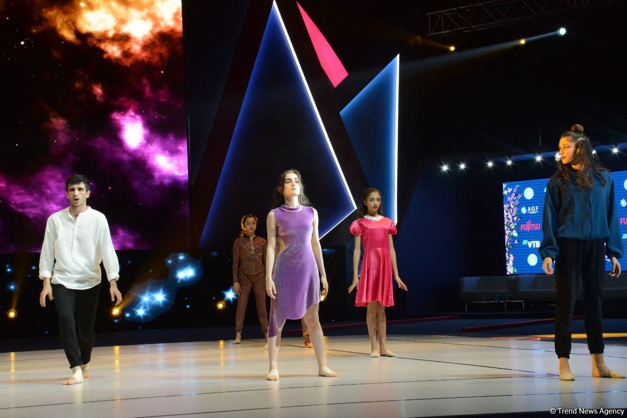В Баку состоялась торжественная церемония закрытия 16-го чемпионата мира по аэробной гимнастике (ФОТО)