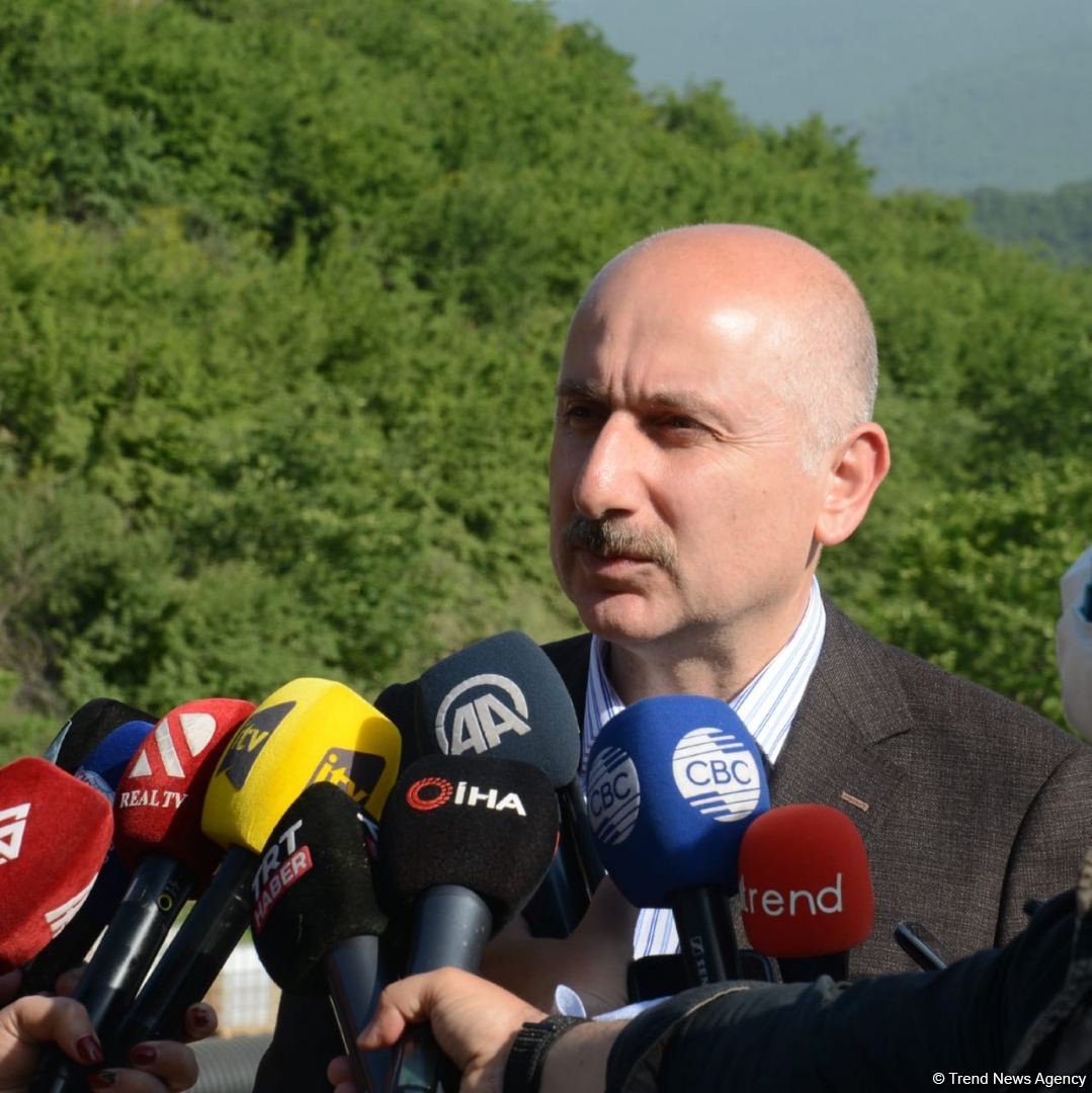 Мы нацелены на завершение строительства «Дороги Победы» в августе – турецкий министр (ФОТО)