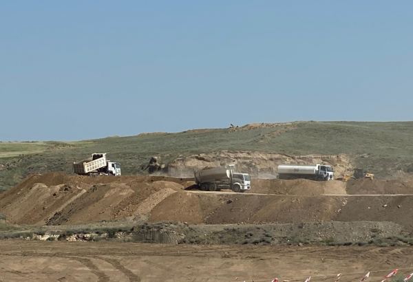 Строительство современного Агдама - в преддверии Великого возвращения - репортаж Trend TV