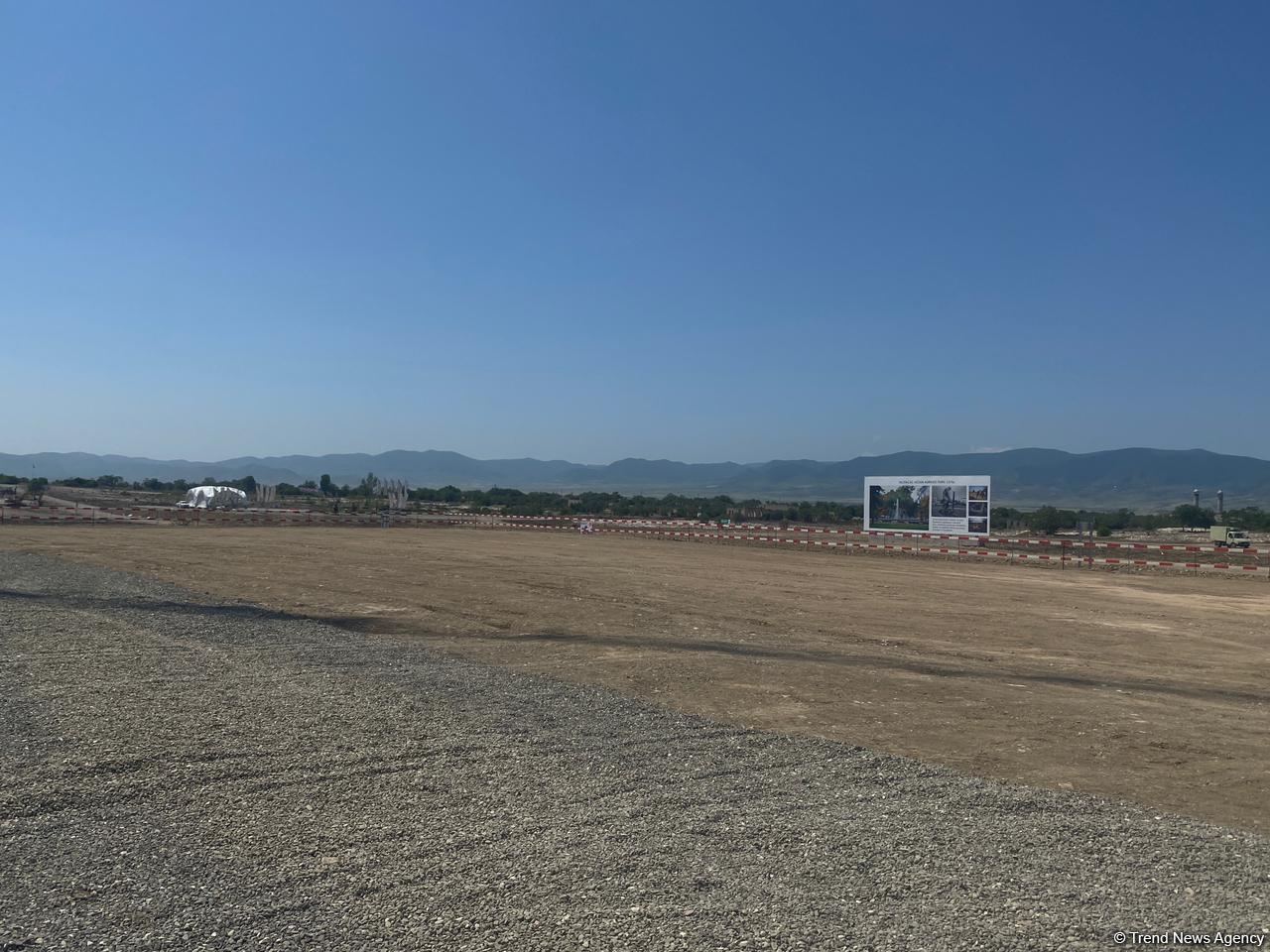 Строительство современного Агдама - в преддверии Великого возвращения - репортаж Trend TV