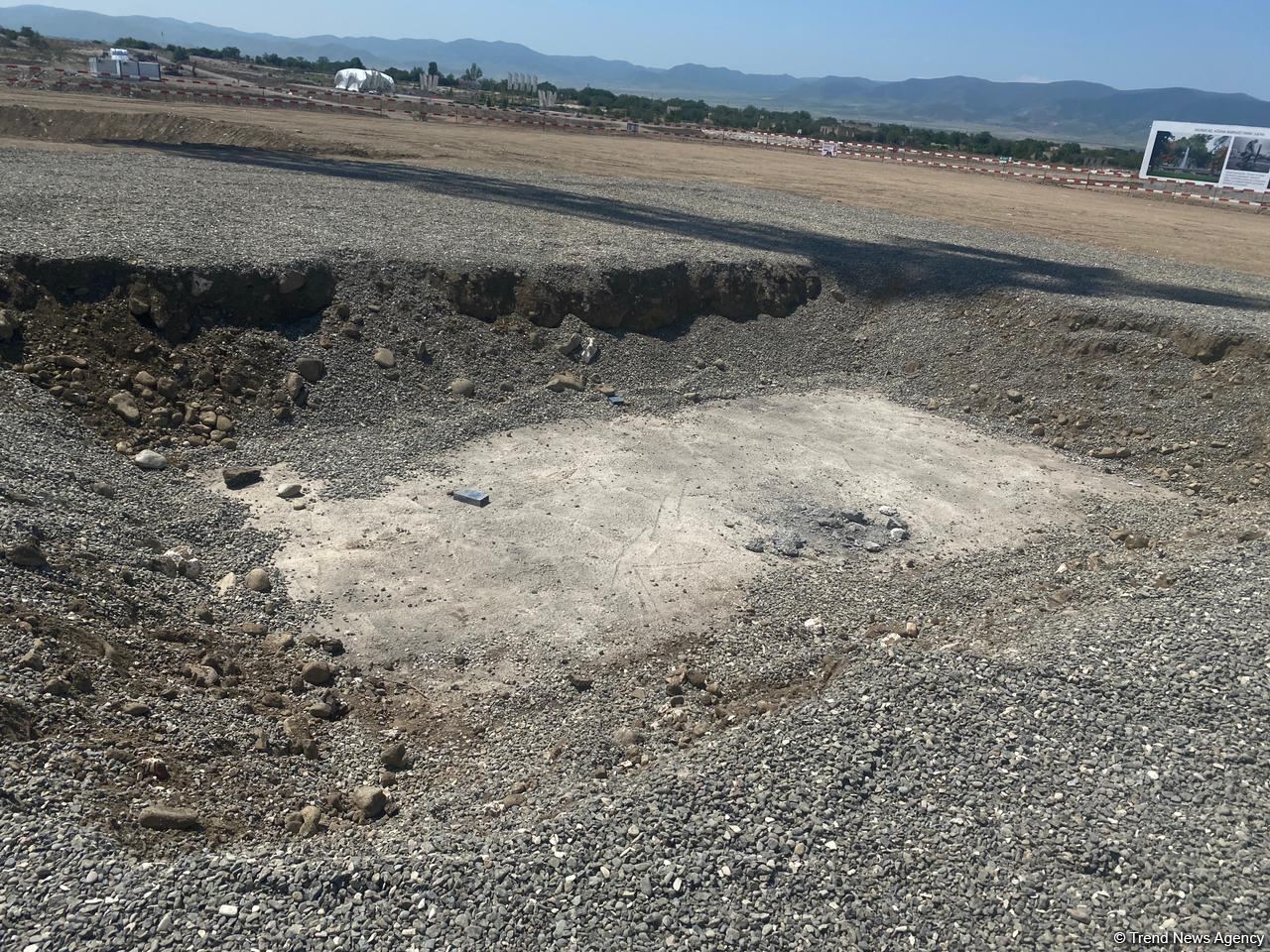 Строительство современного Агдама - в преддверии Великого возвращения - репортаж Trend TV