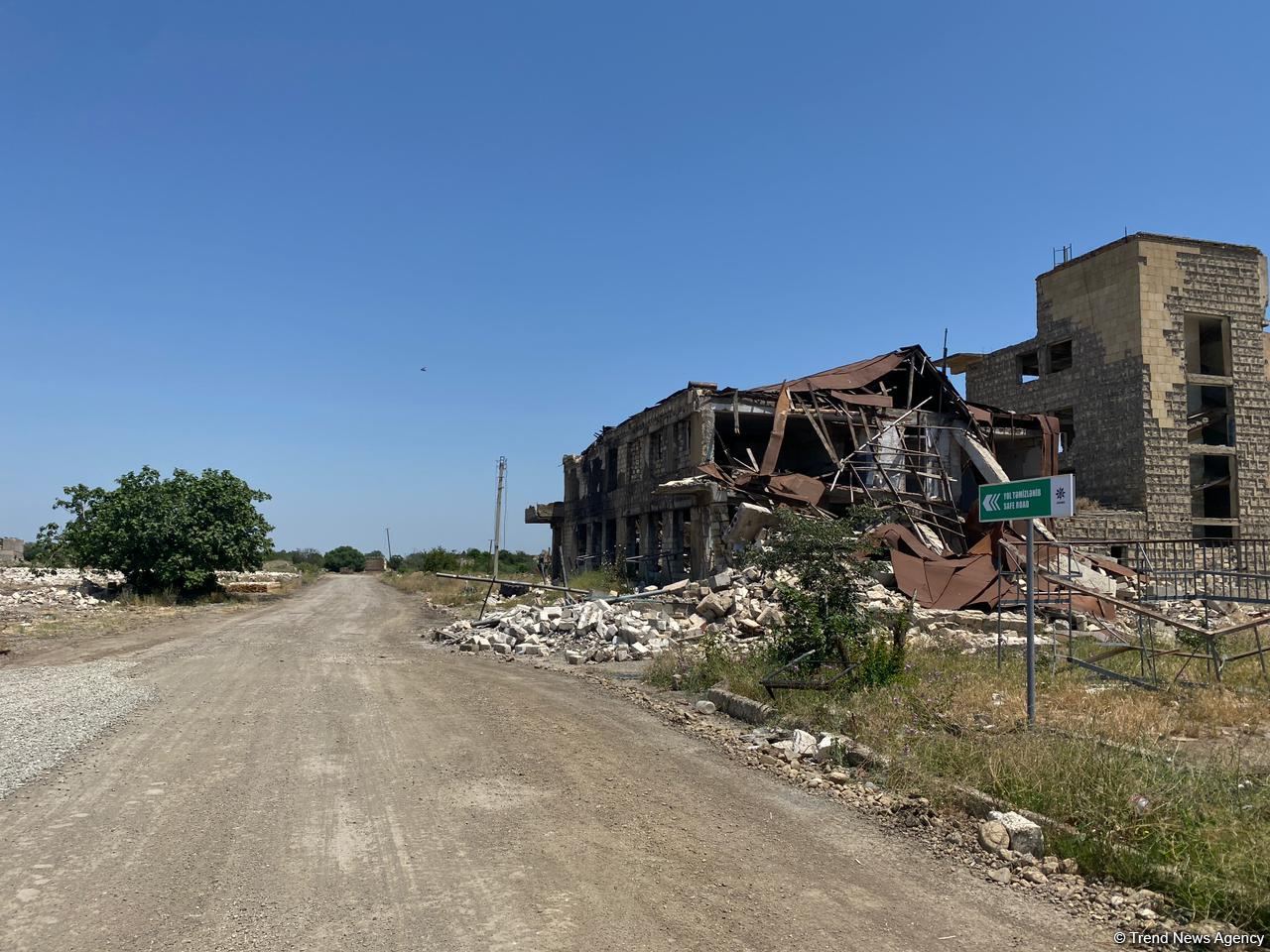 Строительство современного Агдама - в преддверии Великого возвращения - репортаж Trend TV