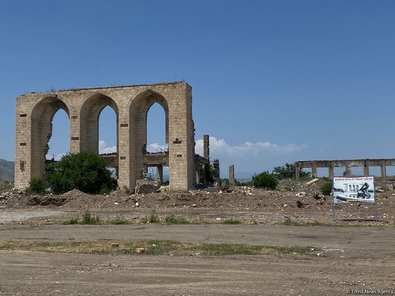 Строительство современного Агдама - в преддверии Великого возвращения - репортаж Trend TV