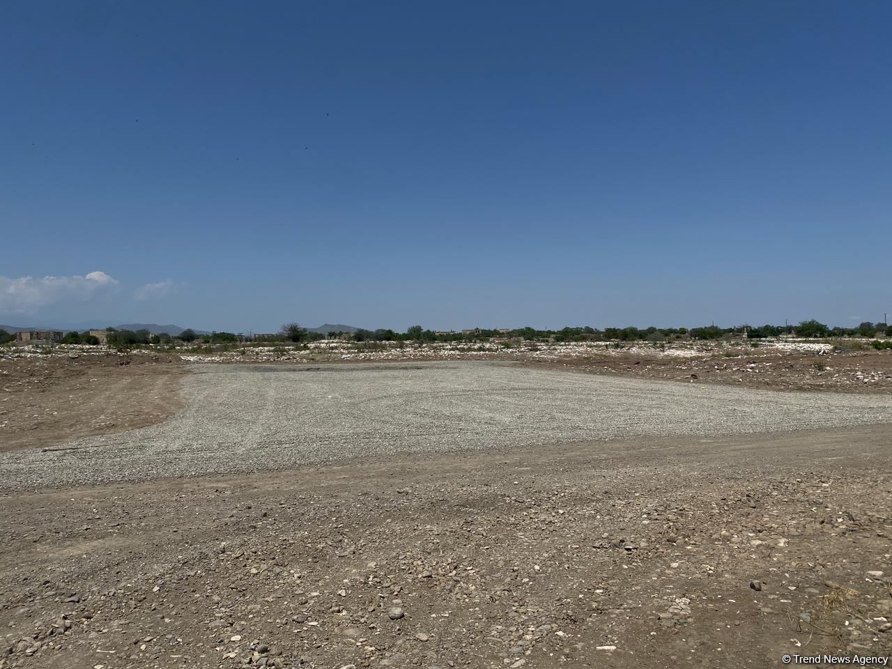 Строительство современного Агдама - в преддверии Великого возвращения - репортаж Trend TV