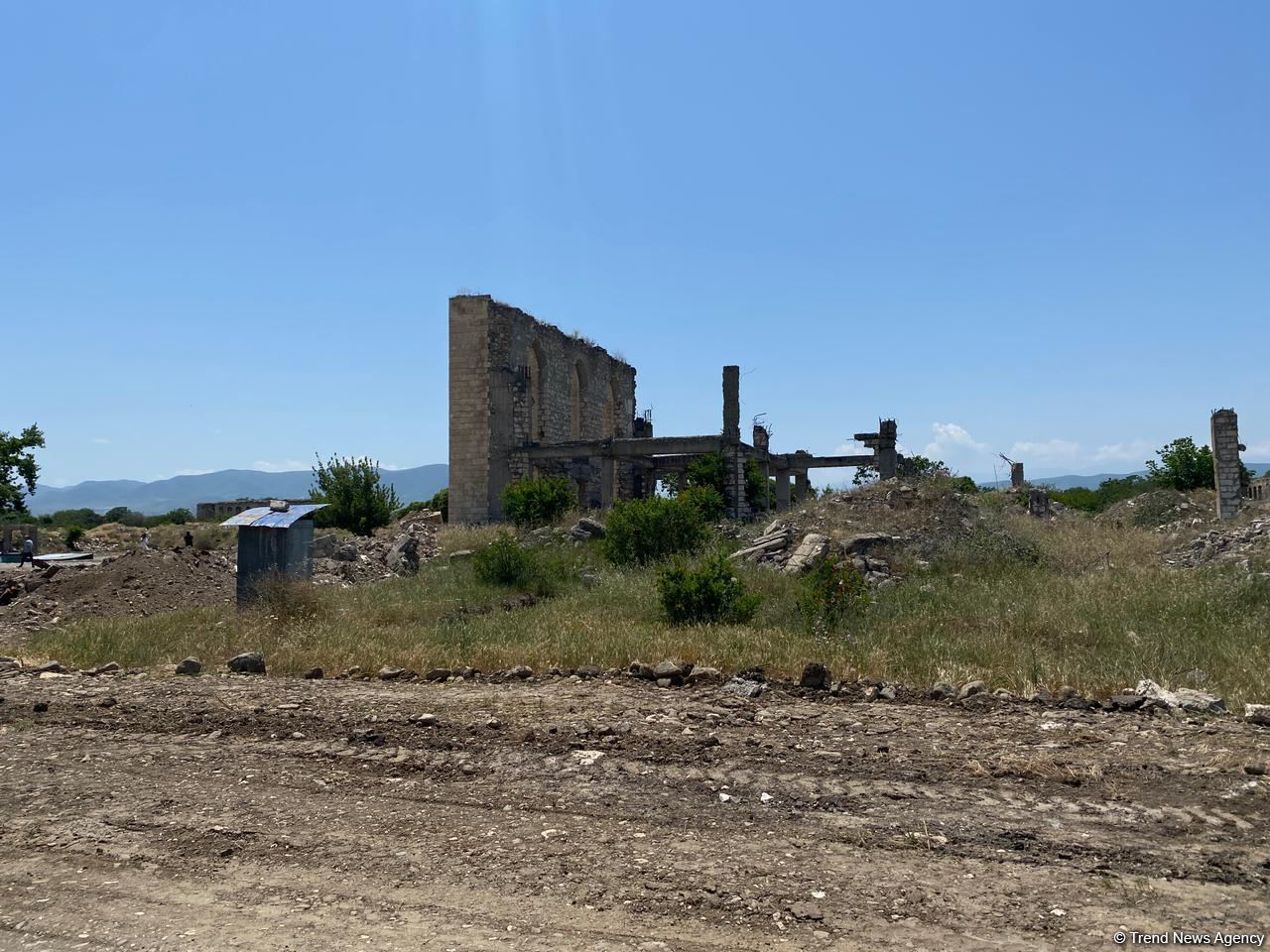 Строительство современного Агдама - в преддверии Великого возвращения - репортаж Trend TV