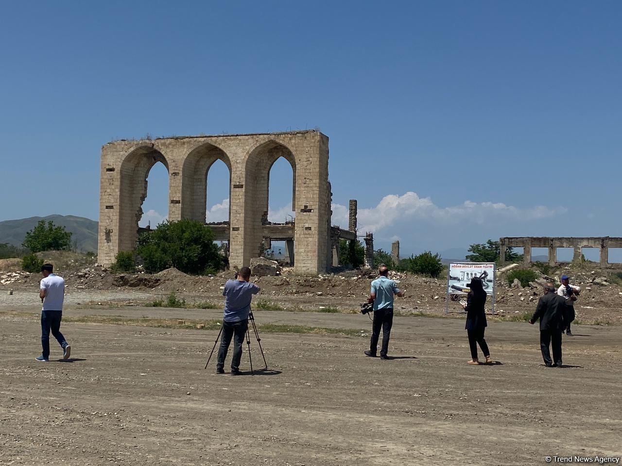 Строительство современного Агдама - в преддверии Великого возвращения - репортаж Trend TV