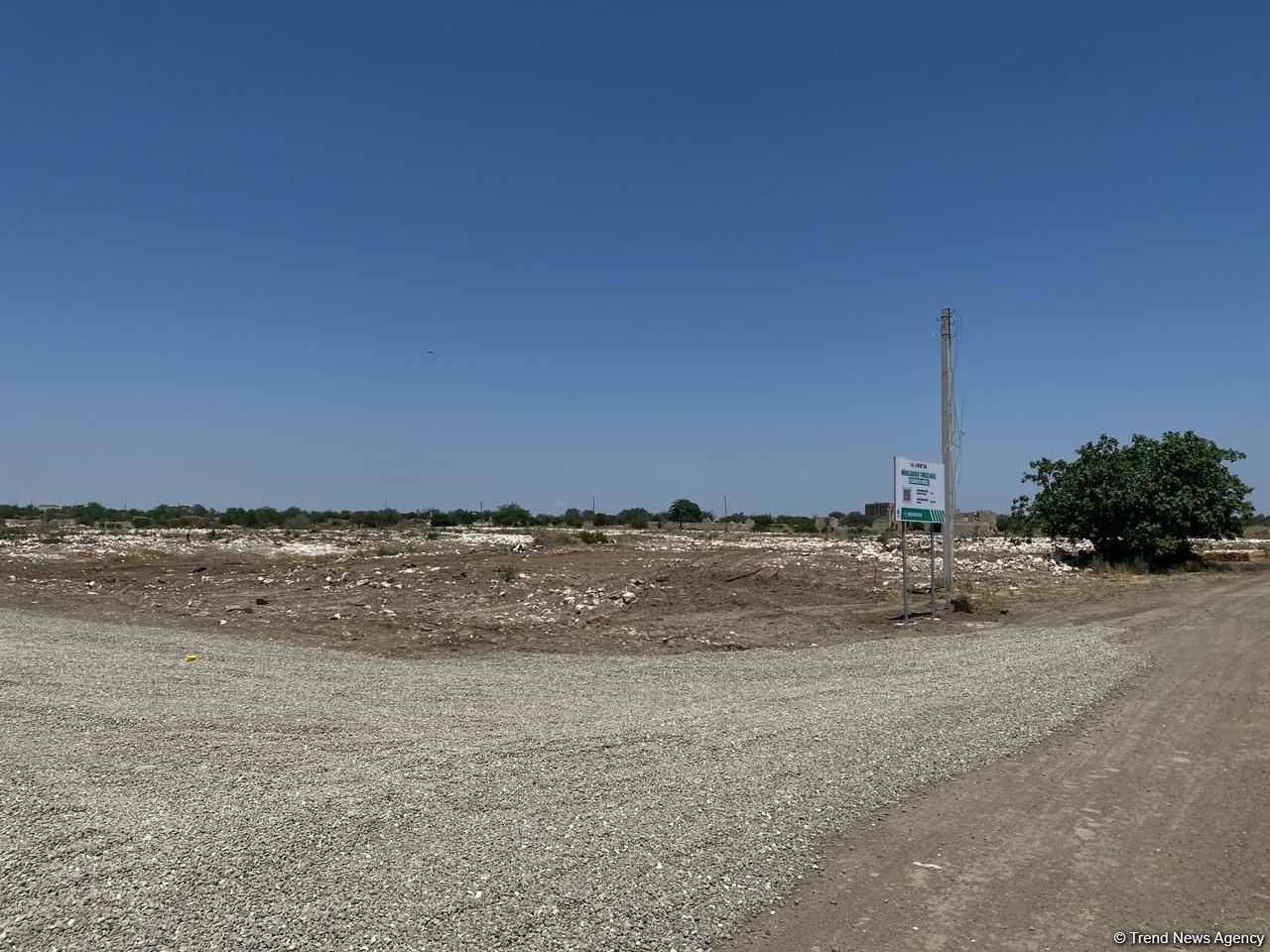 Строительство современного Агдама - в преддверии Великого возвращения - репортаж Trend TV