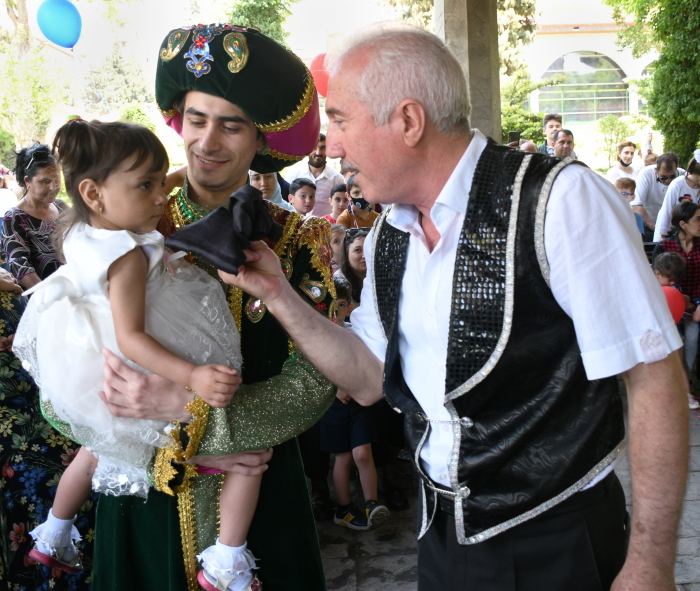 В Парке офицеров прошла концертная программа для детей из семей шехидов (ВИДЕО, ФОТО)