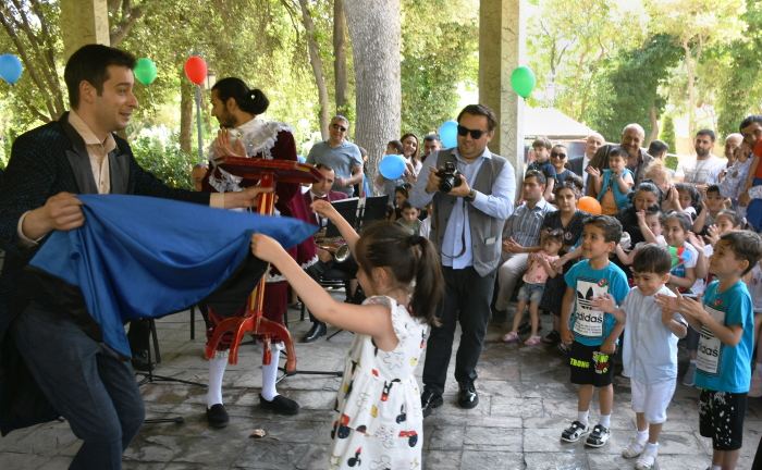 В Парке офицеров прошла концертная программа для детей из семей шехидов (ВИДЕО, ФОТО)
