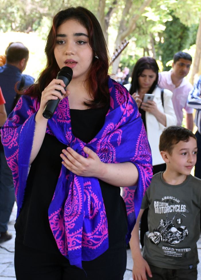 В Парке офицеров прошла концертная программа для детей из семей шехидов (ВИДЕО, ФОТО)