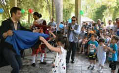 В Парке офицеров прошла концертная программа для детей из семей шехидов (ВИДЕО, ФОТО)