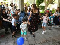 В Парке офицеров прошла концертная программа для детей из семей шехидов (ВИДЕО, ФОТО)