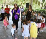 В Парке офицеров прошла концертная программа для детей из семей шехидов (ВИДЕО, ФОТО)