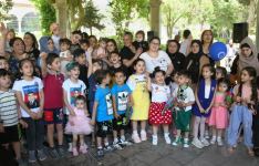 В Парке офицеров прошла концертная программа для детей из семей шехидов (ВИДЕО, ФОТО)